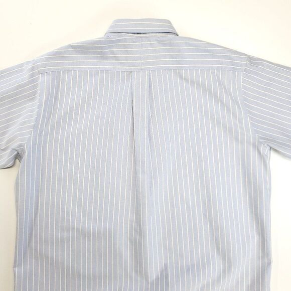 L.L. Bean Men's Button Down Casual Polo Shirt Wrinkle Resistant 16 1/2 TALL - Picture 7 of 12